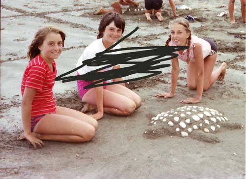 Friends damaged
